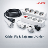 Kablo, Fiş & Bağlantı Ürünleri