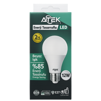 ATEK LED Ampul 12W (E27)