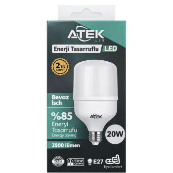 ATEK LED Ampul Torch 20W (E27)