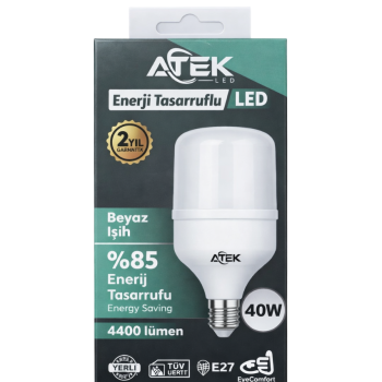 ATEK 40W Torç LED Ampul (E27)