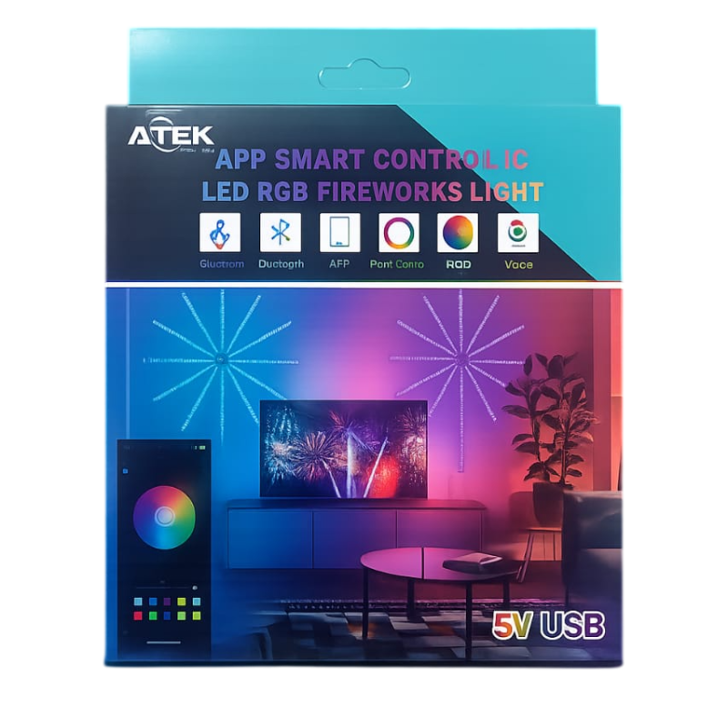 ATEK İç Mekan Şerit LED 12V 6500K (5 Metre)