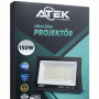 ATEK 150W Ultra Slim LED Projektör 6500K Beyaz Işık IP66