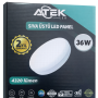 ATEK 36W Çerçevesiz Sıva Üstü LED Panel 