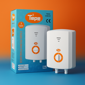 TEPE Zeren Ani Su Isıtıcı (Şofben) 7500W – 2 Yıl Değişim Garantili