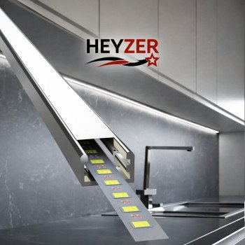 HEYZER 8×14  LED Profili (3 Metre) – Alüminyum