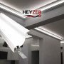 HEYZER Kartonpiyer LED Profili (3 Metre) – Alüminyum