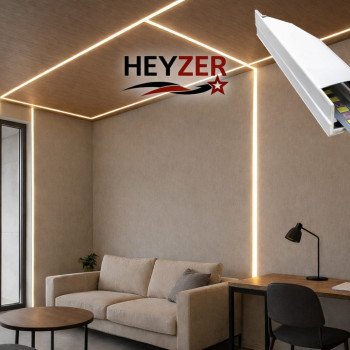 HEYZER 7×13 LED Profili (3 Metre) – Alüminyum