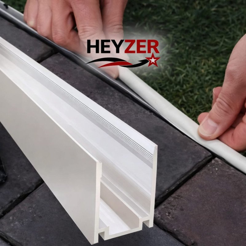HEYZER 8×16 Neon LED Kanalı (3 Metre) – Alüminyum