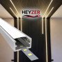 HEYZER 8×10 LED Profili (3 Metre) – Alüminyum