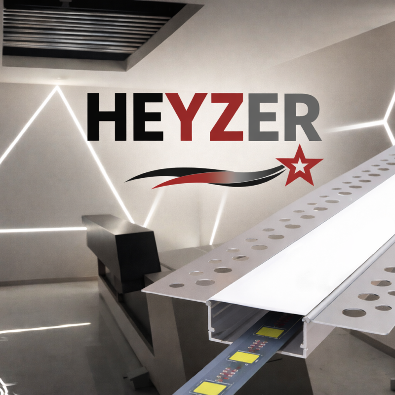 HEYZER 15×32 Trimless LED Profili (3 Metre) – Alüminyum
