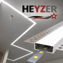 HEYZER 15×50 Trimless LED Profili (3 Metre) – Alüminyum